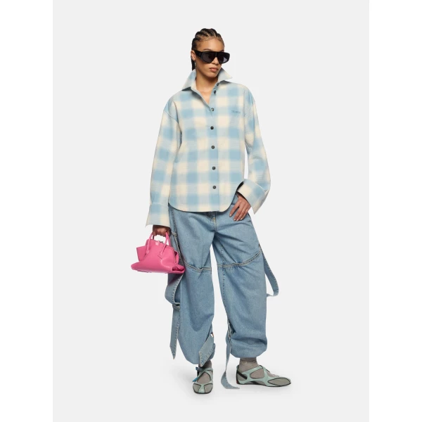 Sky blue long pant