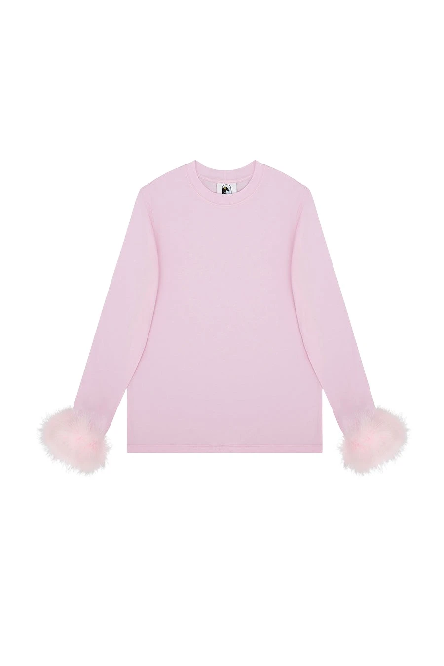 Sleeper-Long-Sleeve-Stretch-cotton-Jersey-T-Shirt-with-Detachable-Feathers-in-Pink51353_nobg Sleeper top
