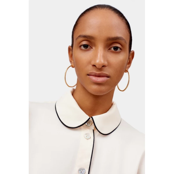 pastelle oversized shirt in off-white