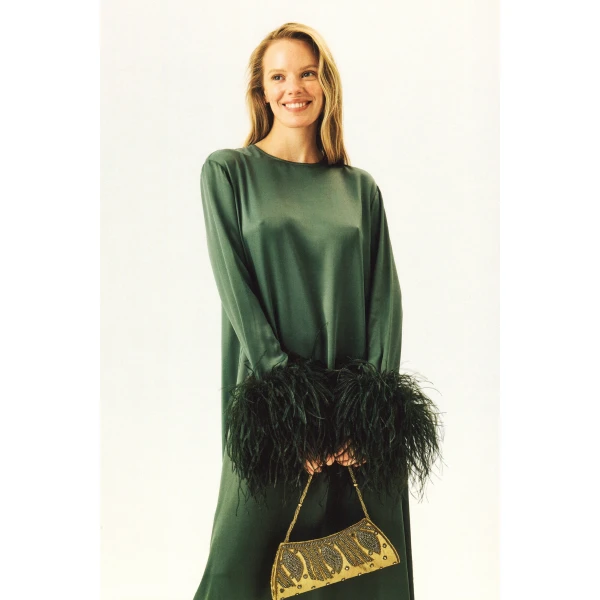 Sleeper green dress