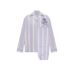 Sleeper-The-Rose-Cotton-Pajama-Set-in-Blue-Stripes48264_nobg Sleeper loungewear set