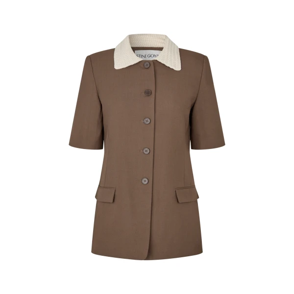 Boxy Short Sleeve Tailoring Jacket