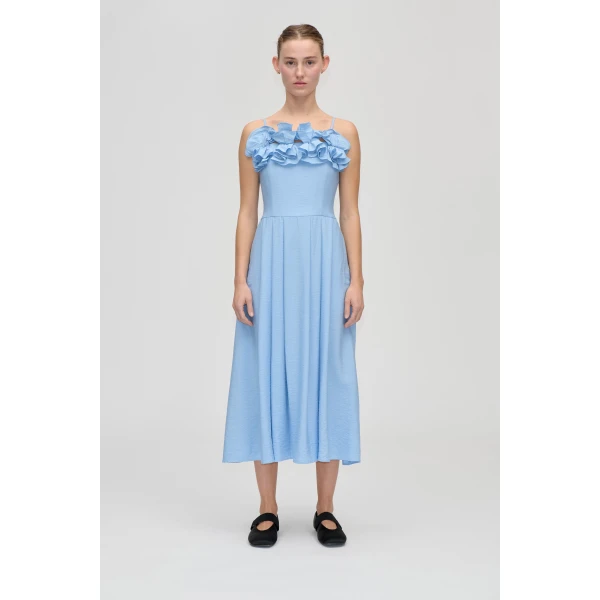 Bustier Dress With Flower Details
