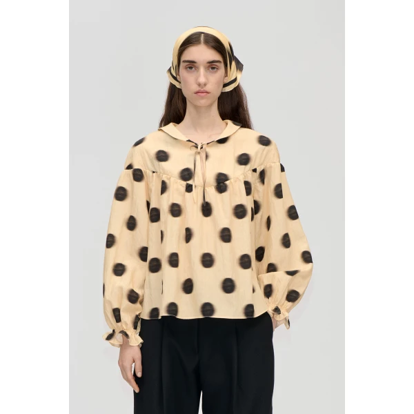 Front Detail Long Sleeve Top