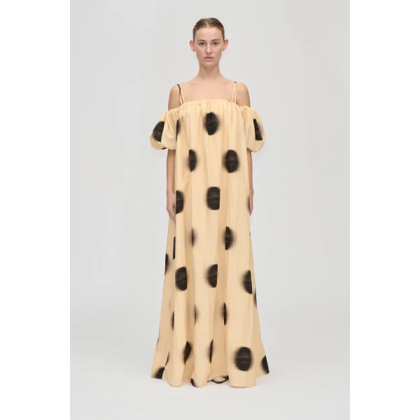 Romantic Volume Strap Dress