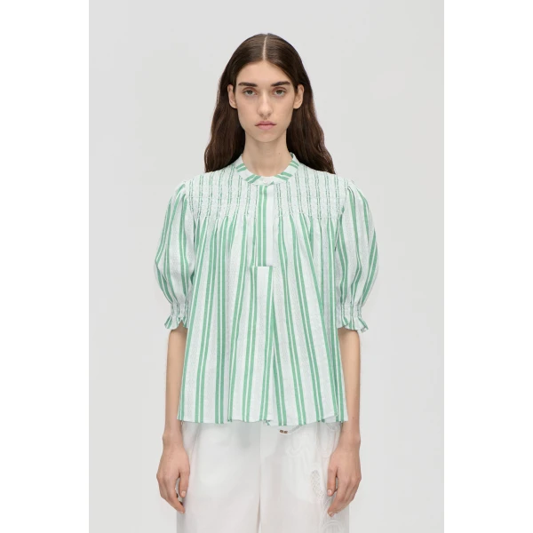 Smocked Gathered Top