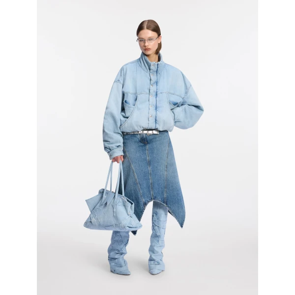 Super washed blue bomber