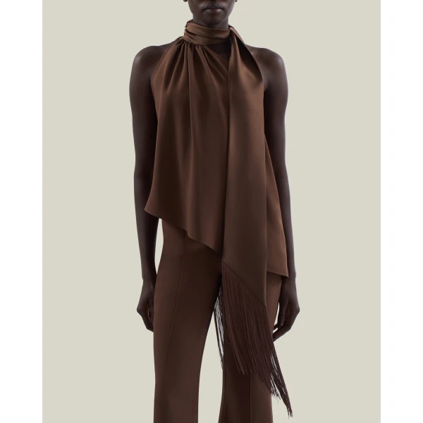 Taller Marmo Astor Blouse - Tops - Italian Luxury Evening Wear at Luxury Shoes 