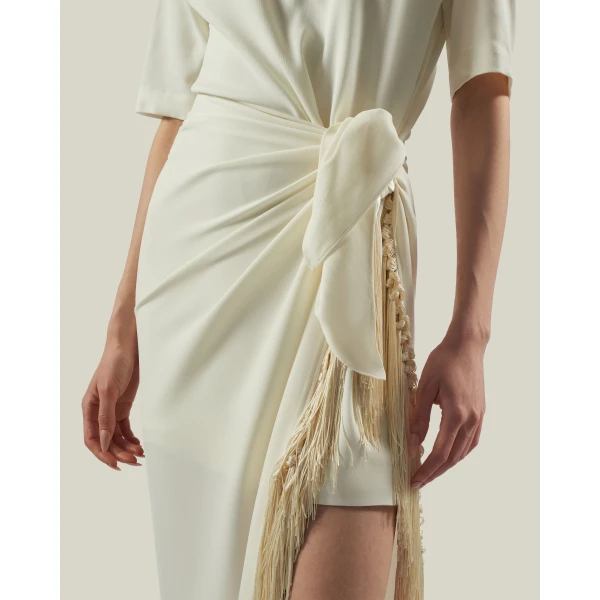 Taller Marmo Athena Dress - Dresses - Italian Luxury Evening Wear at Luxury Shoes 