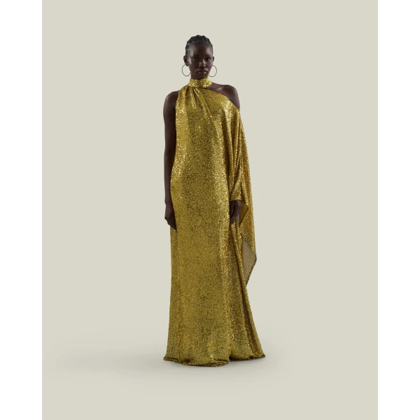 Taller Marmo Atlas Disco Dress - Dresses - Italian Luxury Evening Wear at Luxury Shoes 