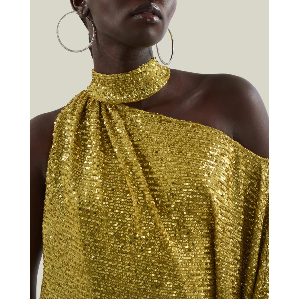 Taller Marmo Atlas Disco Dress - Dresses - Italian Luxury Evening Wear at Luxury Shoes 