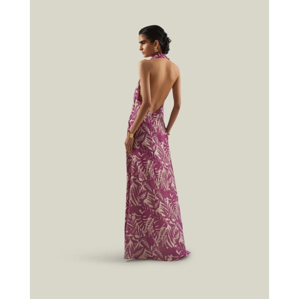 Taller Marmo Barbara Tropical Dress - Dresses - Italian Luxury Evening Wear at Luxury Shoes 