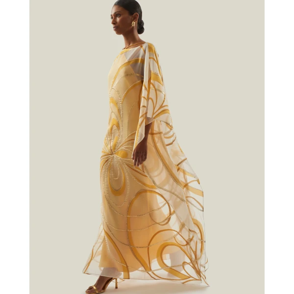 Taller Marmo Clarke Kaftan - Dresses - Italian Luxury Evening Wear at Luxury Shoes 