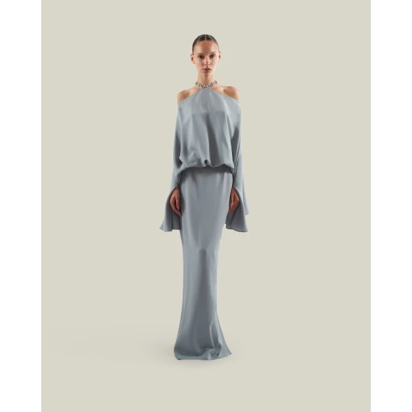 Taller Marmo Cyclades Crystal Dress - Dresses - Italian Luxury Evening Wear at Luxury Shoes 