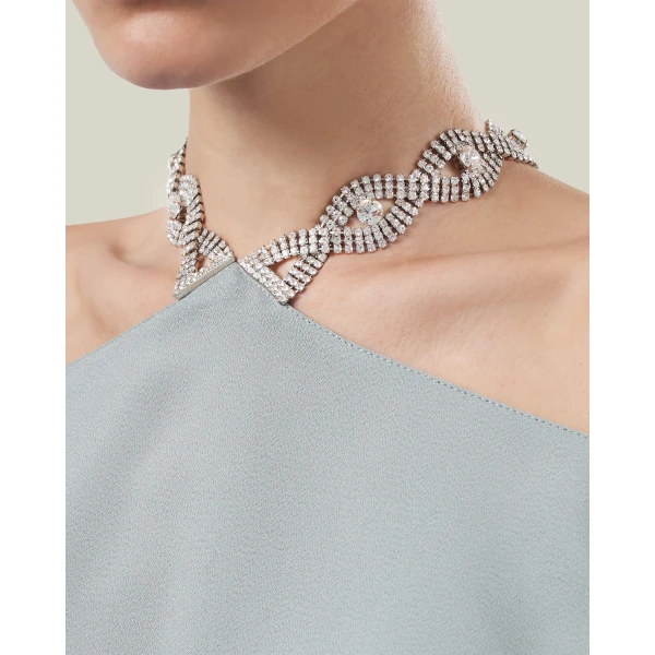 Taller Marmo Cyclades Crystal Dress - Dresses - Italian Luxury Evening Wear at Luxury Shoes 