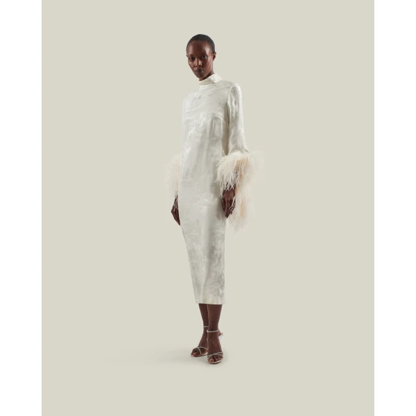 Taller Marmo Del Rio Toile Dress - Dresses - Italian Luxury Evening Wear at Luxury Shoes 