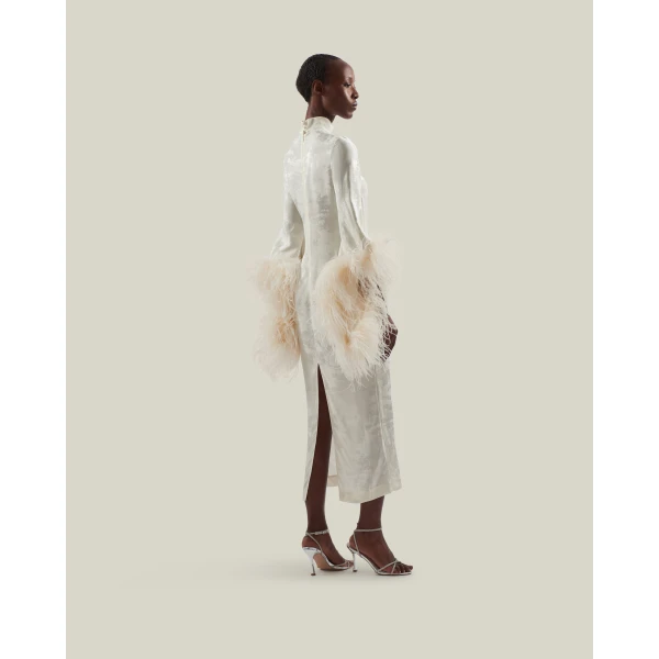 Taller Marmo Del Rio Toile Dress - Dresses - Italian Luxury Evening Wear at Luxury Shoes 