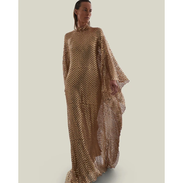 Taller Marmo Deserto Kaftan - Dresses - Italian Luxury Evening Wear at Luxury Shoes 