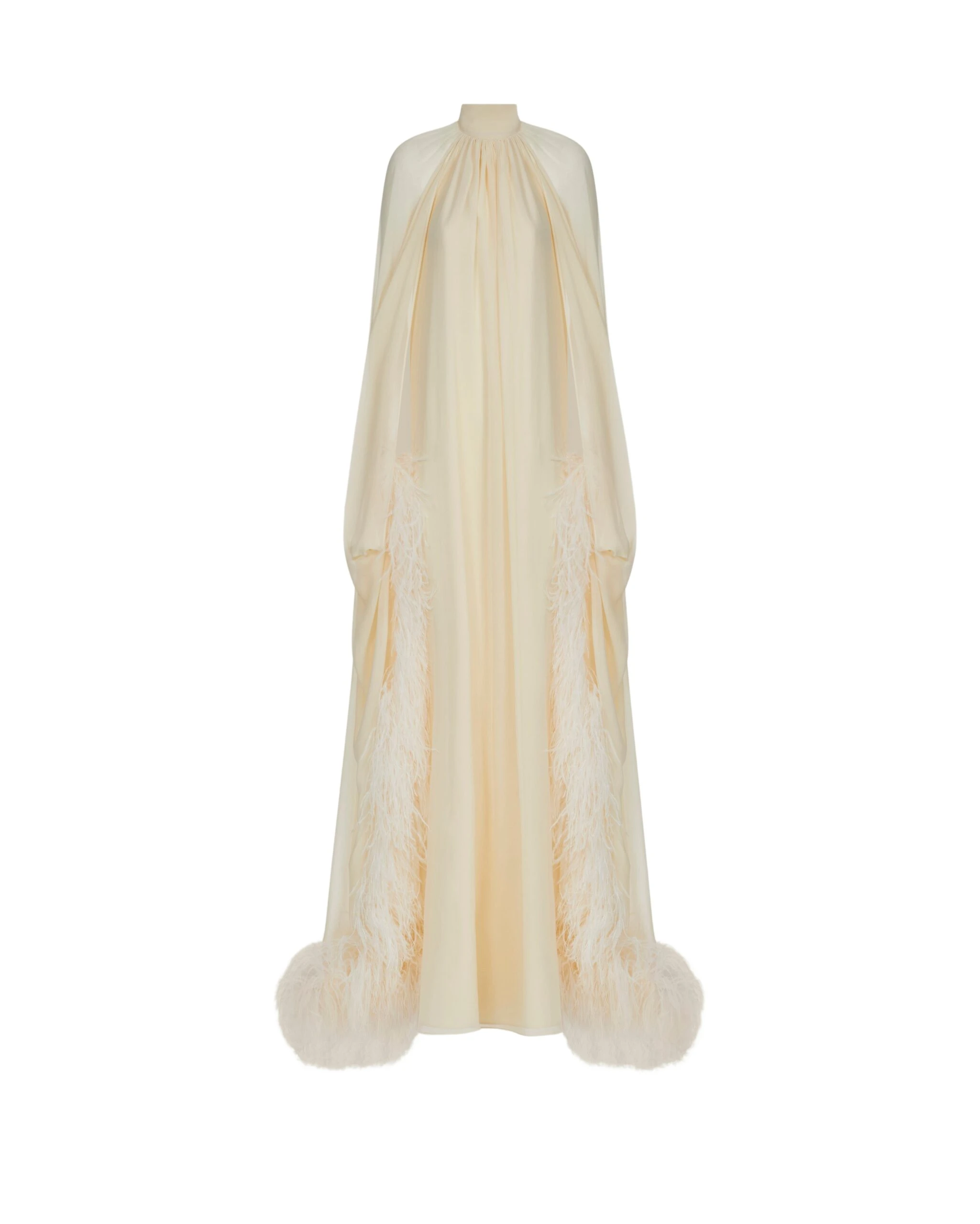 Taller-Marmo-Feathered-Eterea-Gown-scaled37179_nobg Taller Marmo Feathered Eterea Gown - Dresses - Italian Luxury Evening Wear at Luxury Shoes