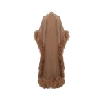 Taller Marmo Feathered Sza Sza Spirito Kaftan - Dresses - Italian Luxury Evening Wear at Luxury Shoes 