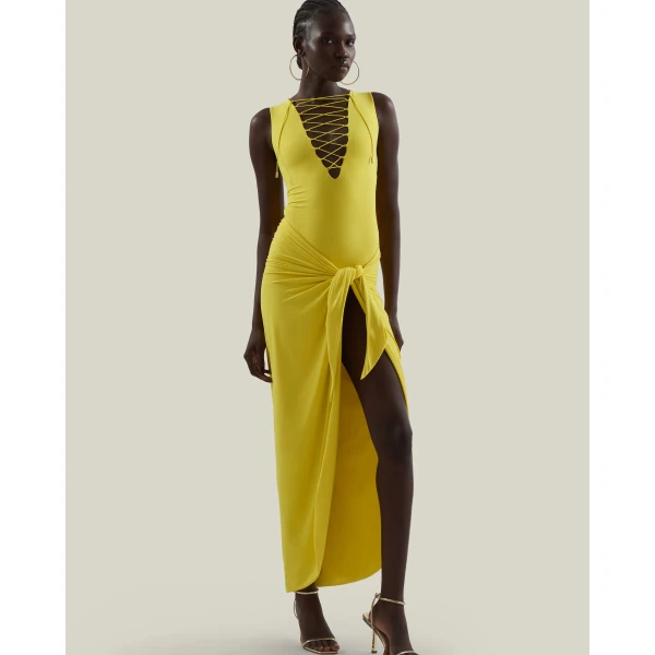 Taller Marmo Grand Sahara Swimsuit - Beachwear - Italian Luxury Evening Wear at Luxury Shoes 