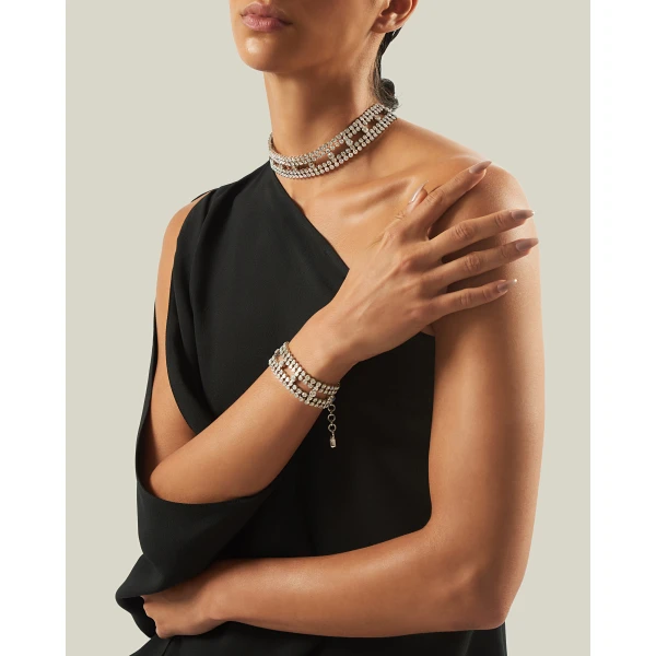 Taller Marmo Mini Bolkan Crystal Dress - Dresses - Italian Luxury Evening Wear at Luxury Shoes 