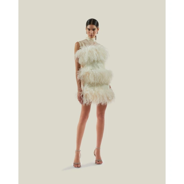 Taller Marmo Mini Divine Dress - Dresses - Italian Luxury Evening Wear at Luxury Shoes 