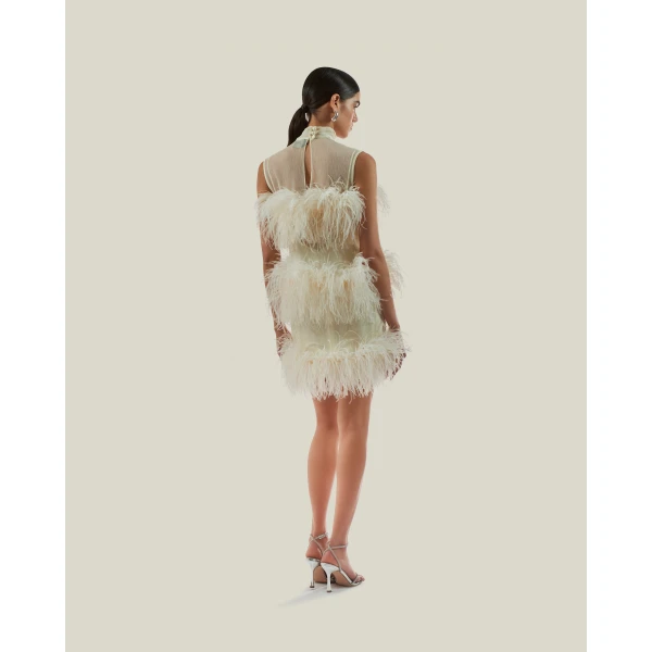 Taller Marmo Mini Divine Dress - Dresses - Italian Luxury Evening Wear at Luxury Shoes 