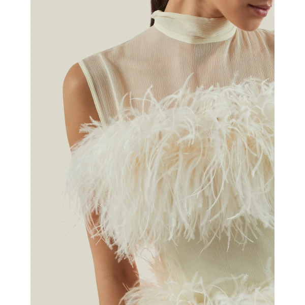 Taller Marmo Mini Divine Dress - Dresses - Italian Luxury Evening Wear at Luxury Shoes 