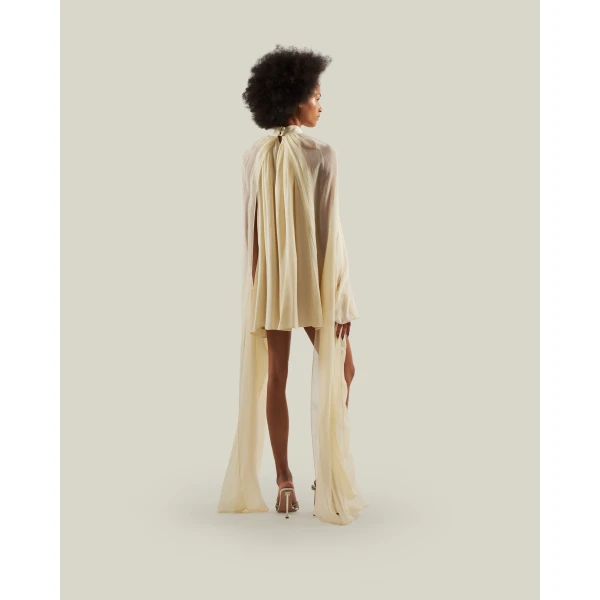 Taller Marmo Mini Eterea Dress - Dresses - Italian Luxury Evening Wear at Luxury Shoes 