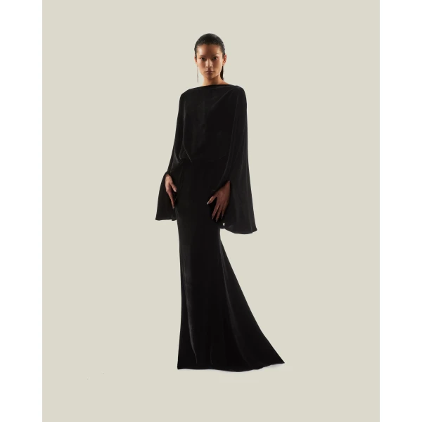 Taller Marmo Musidora Gown - Dresses - Italian Luxury Evening Wear at Luxury Shoes 