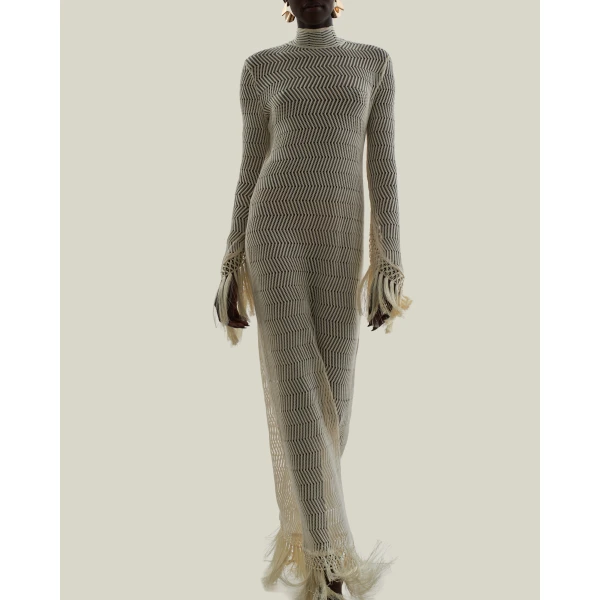 Taller Marmo New Mexico Dress - Dresses - Italian Luxury Evening Wear at Luxury Shoes 