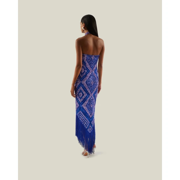Taller Marmo Nina Flapper Dress - Dresses - Italian Luxury Evening Wear at Luxury Shoes 