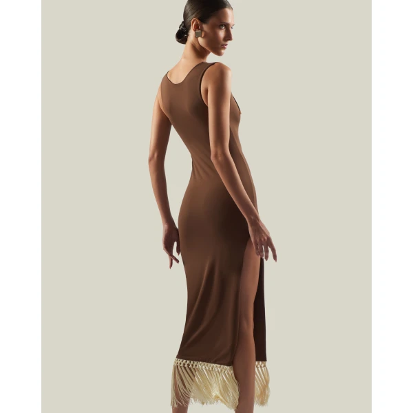 Taller Marmo Sahara Dress - Dresses - Italian Luxury Evening Wear at Luxury Shoes 