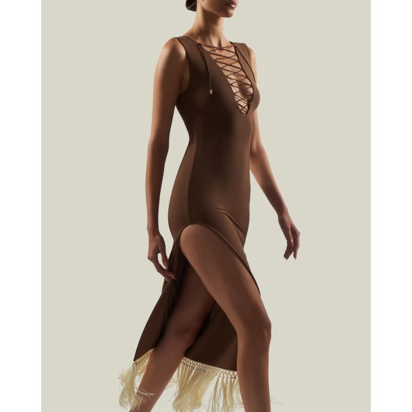Taller Marmo Sahara Dress - Dresses - Italian Luxury Evening Wear at Luxury Shoes 
