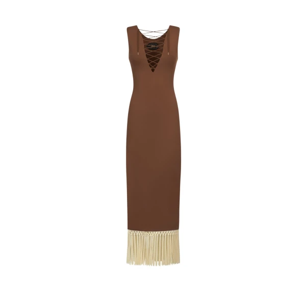 Taller Marmo Sahara Dress - Dresses - Italian Luxury Evening Wear at Luxury Shoes 