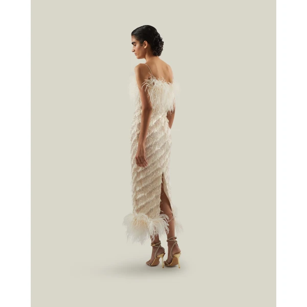 Taller Marmo Sunset Boulevard Dress - Dresses - Italian Luxury Evening Wear at Luxury Shoes 