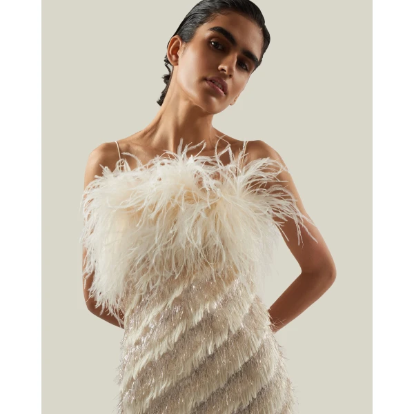 Taller Marmo Sunset Boulevard Dress - Dresses - Italian Luxury Evening Wear at Luxury Shoes 