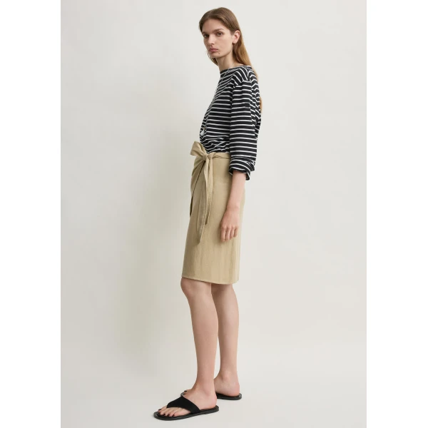 Totême Beach pareo in Desert - Beachwear - Scandinavian Minimalist Luxury at Luxury Shoes 