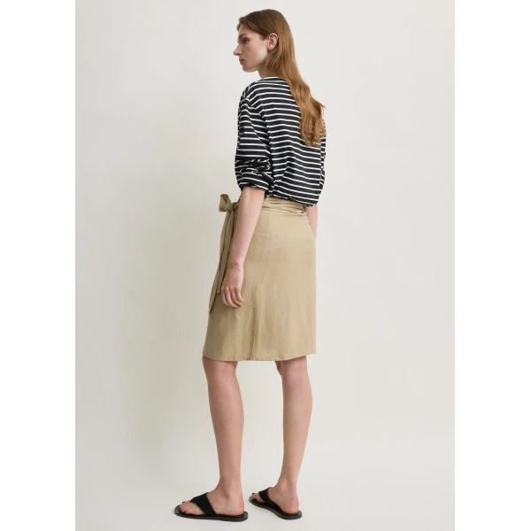 Totême Beach pareo in Desert - Beachwear - Scandinavian Minimalist Luxury at Luxury Shoes 