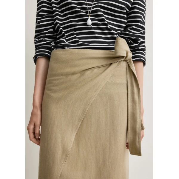 Totême Beach pareo in Desert - Beachwear - Scandinavian Minimalist Luxury at Luxury Shoes 