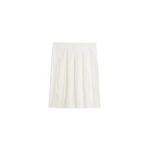 Totême Beaded pleat skirt in White - Skirts - Scandinavian Minimalist Luxury at Luxury Shoes 
