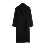 Toteme-Broad-coat-in-Black85814_nobg Totême Broad coat in Black - Coats - Scandinavian Minimalist Luxury at Luxury Shoes
