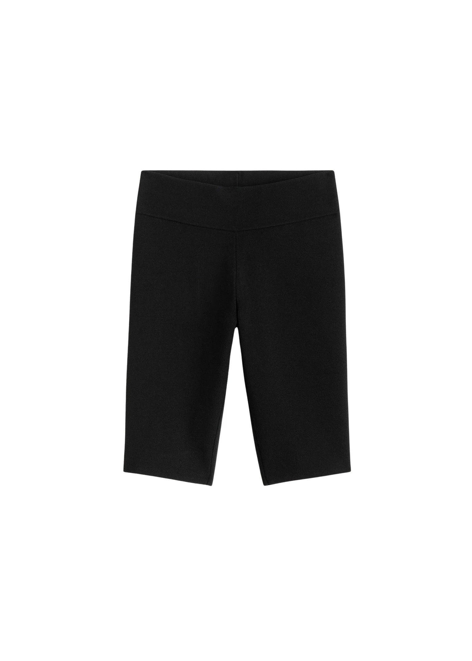 Toteme-Capri-knit-shorts-in-Black13153_nobg Totême Capri knit shorts in Black - Shorts - Scandinavian Minimalist Luxury at Luxury Shoes