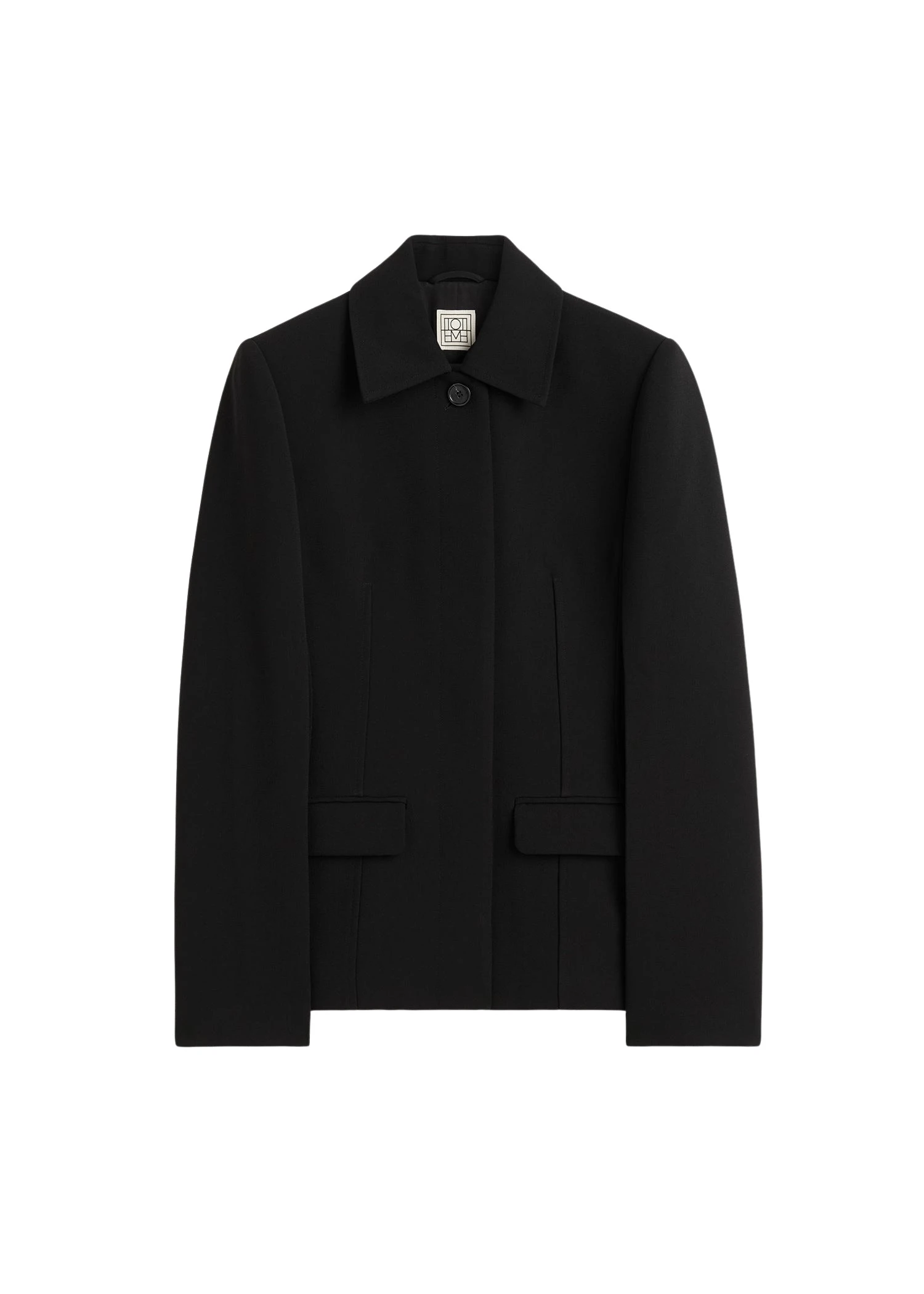 Toteme-Cinched-pocket-jacket-in-Black87772_nobg Totême Cinched pocket jacket in Black - Jackets - Scandinavian Minimalist Luxury at Luxury Shoes