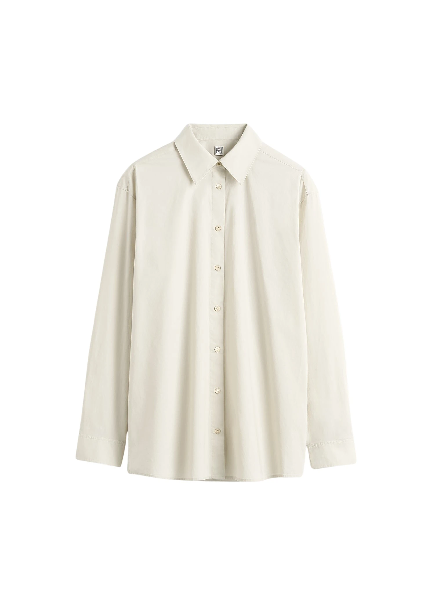Toteme-Classic-tumbled-shirt-in-Pebble69743_nobg Totême Classic tumbled shirt in Pebble - Tops - Scandinavian Minimalist Luxury at Luxury Shoes