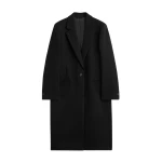 Toteme-Classic-winter-coat-in-Black12054_nobg Totême Classic winter coat in Black - Coats - Scandinavian Minimalist Luxury at Luxury Shoes