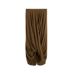 Totême Cocoon skirt in Walnut - Skirts - Scandinavian Minimalist Luxury at Luxury Shoes 