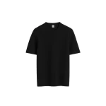 Totême Compact knit tee in Black - Knitwear - Scandinavian Minimalist Luxury at Luxury Shoes 