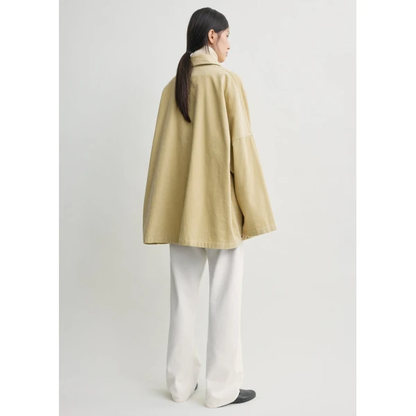 Totême Cord overshirt jacket in Beige - Jackets - Scandinavian Minimalist Luxury at Luxury Shoes 